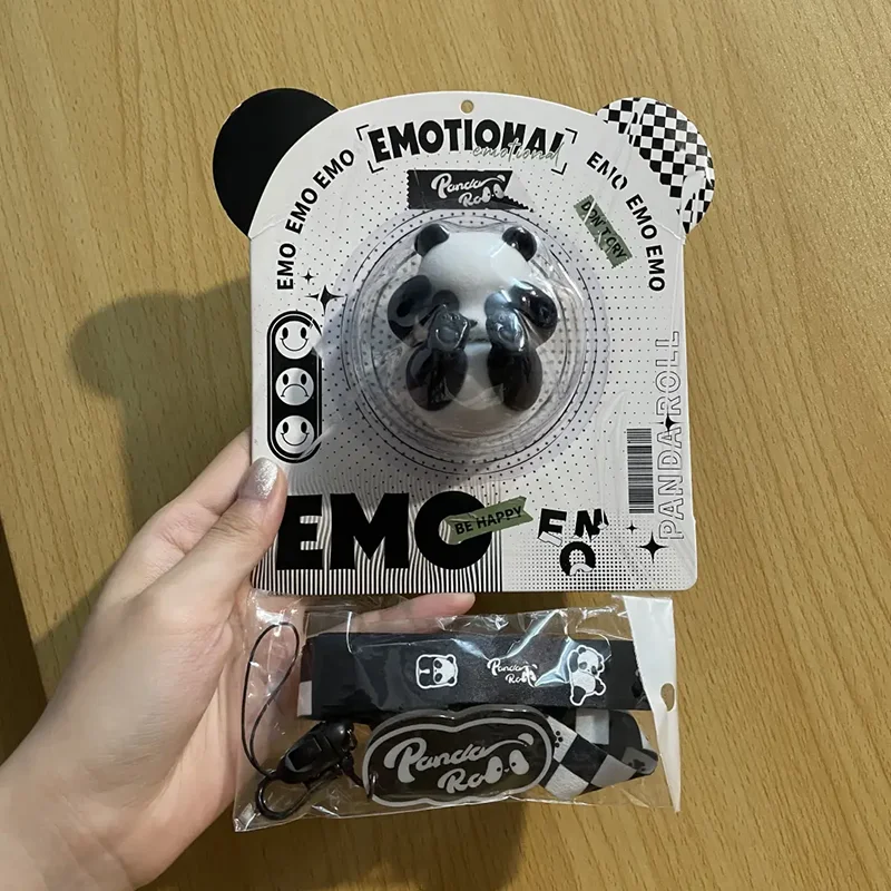 

52Toys ограниченный выпуск кавайная эмоциональная серия панда рулон экшн-Фигурки игрушки ПВХ подарки для детей девочки Милая Панда Фигурка кукла