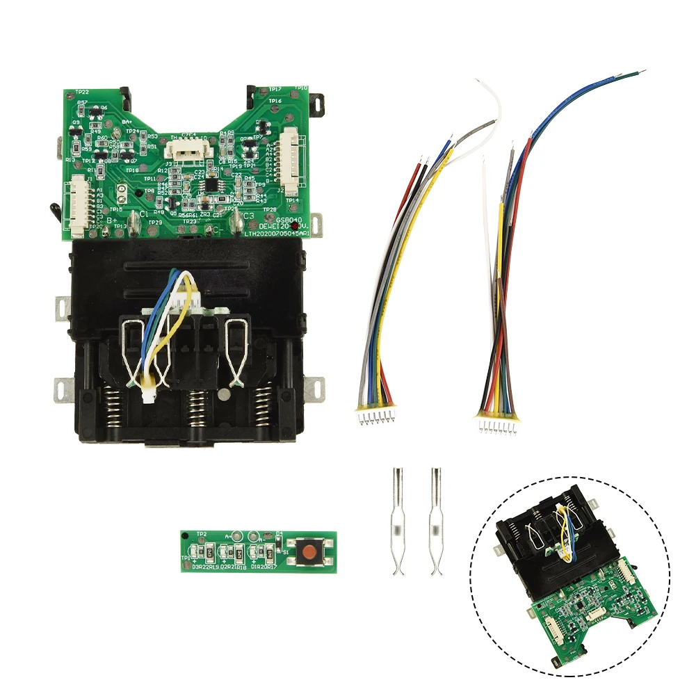 

DCB609 Li-ion Battery Charging Protection Circuit Board For De-Walt 60V DCB606 Circuit Board Power Tool Batteries Parts