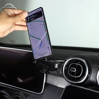 for mercedes benz c class w206 2022 abs car multi function mobile phone holder car phone gps navigation holder car accessories