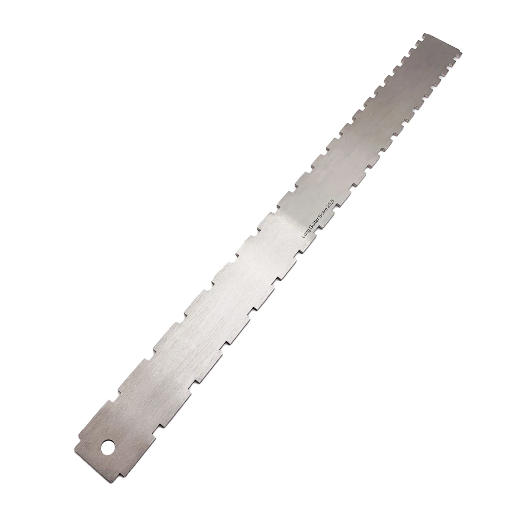 

Guitar Notched Ruler Guitars Necks Gauge Fingerboard Accessory Straight Edge Tool Fret Rulers File Leveling Accessories