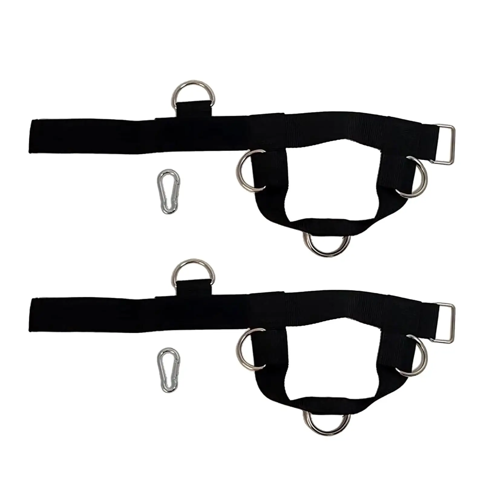 

2 Pieces Ankle Cuff Adjustable Lower Body Exercises Glute Workout Ankle Cuffs for Sport Weightlifting Gym Accessories Accs