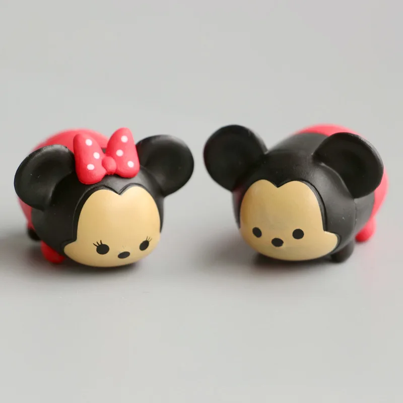 10шт/набор фигурок Tsum Микки Минни Модельные куклы для детей Подарки Мультик Disney Коллекционные игрушки для родителей.