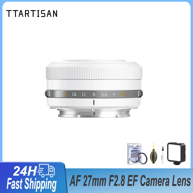 Фото TTArtisan AF 27 мм F2.8 APS-C широкоугольный объектив с автофокусом и большой диафрагмой для Sony ZV-E1 ZV-E10 A-1 A6000 A6400 A6500 A6600 №1