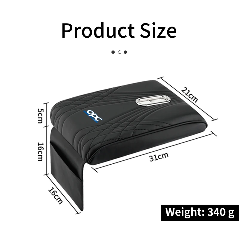 Автомобильный подлокотник подушка коврик держатель ткани центральная консоль