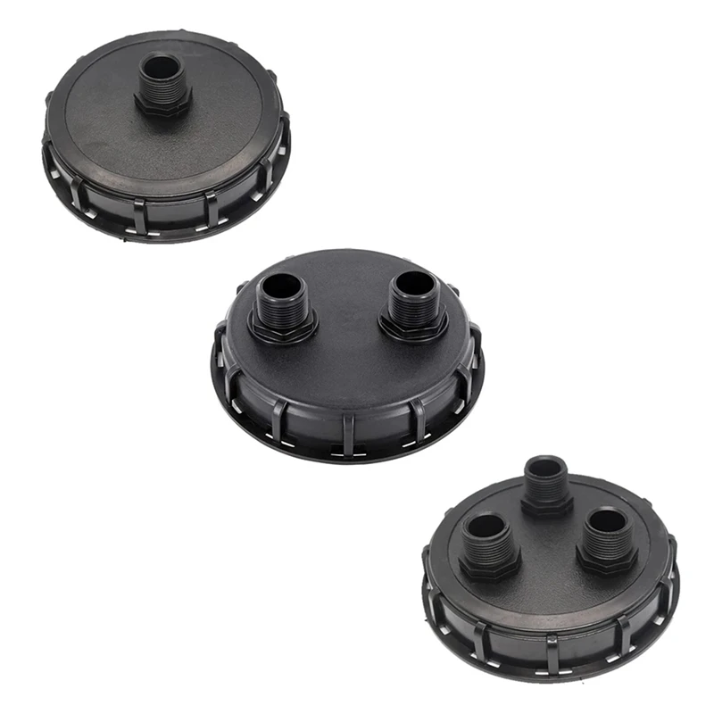 

New-IBC Cap With DN150 1 Inch External Thread Plastic Cover Per Ton Barrel IBC Ton Bucket Plastic Cover