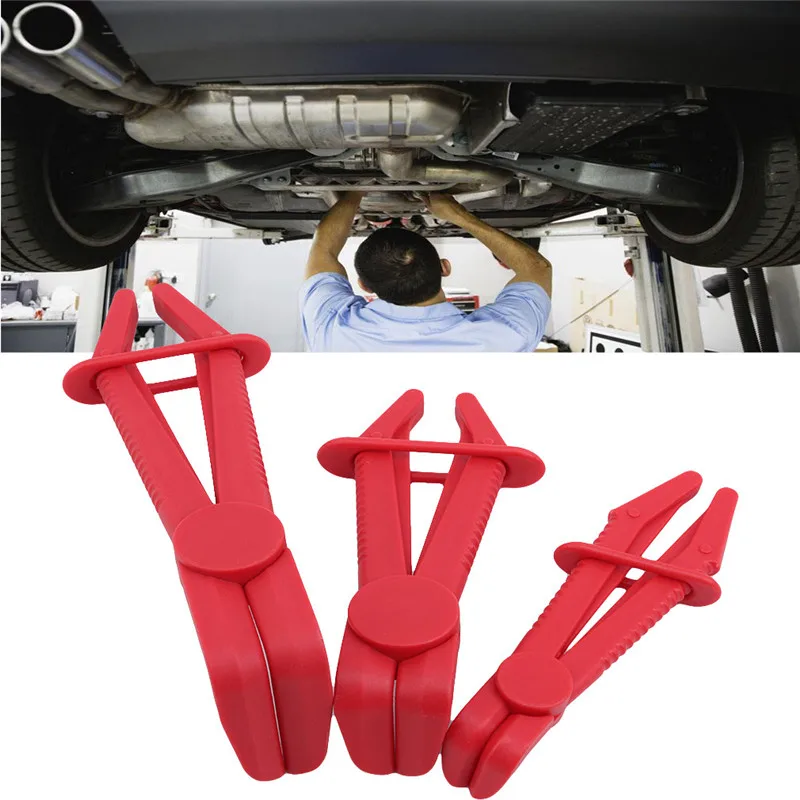 

Hose Tube Clamp Pliers Tool Brake Fuel Water Line Clamp Pliers For Car Repair Hose Clamp Removal Hand Tool
