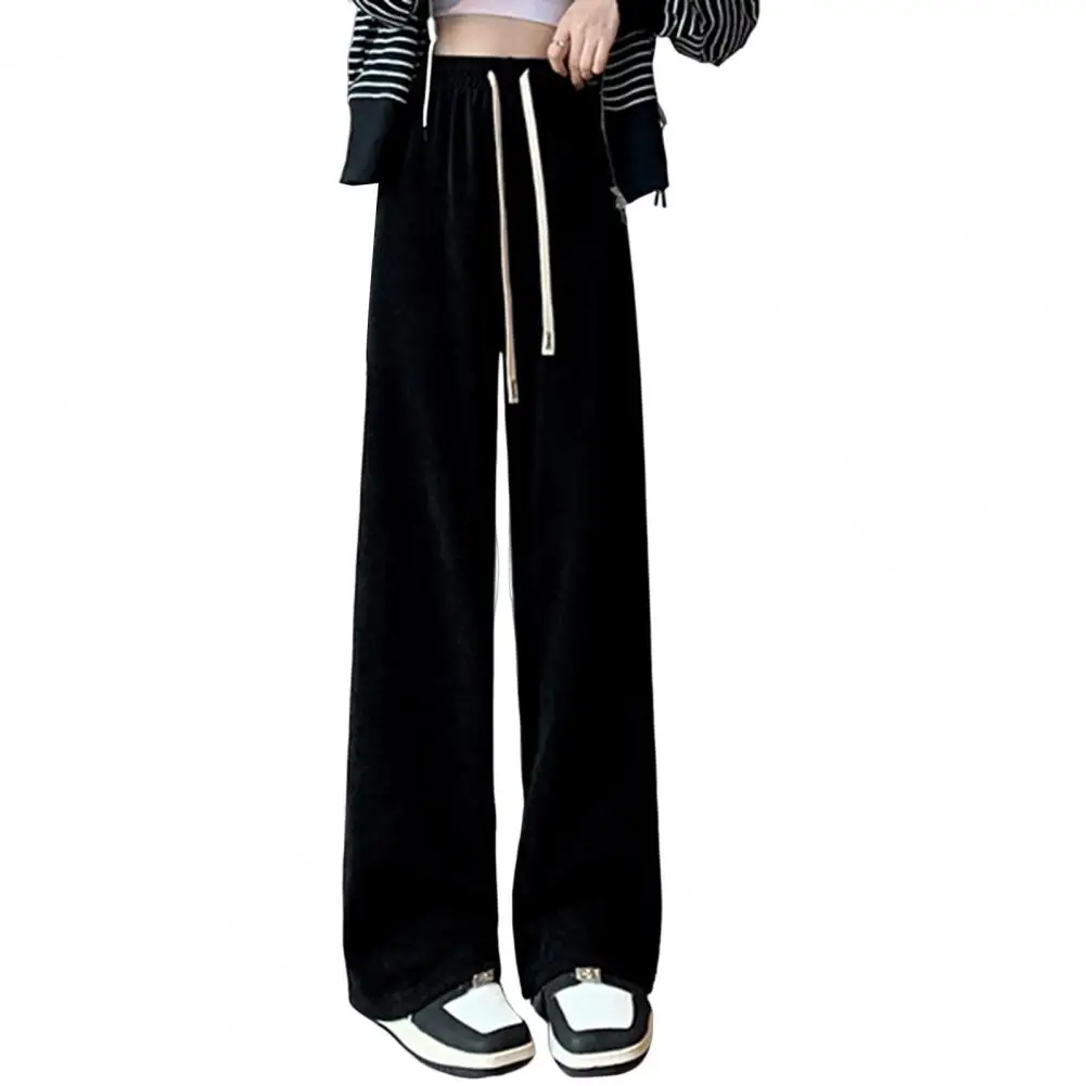 

Stylish Women Pants Breathable Casual Pants Comfortable High Waist Wide Leg Pants Everyday Wear