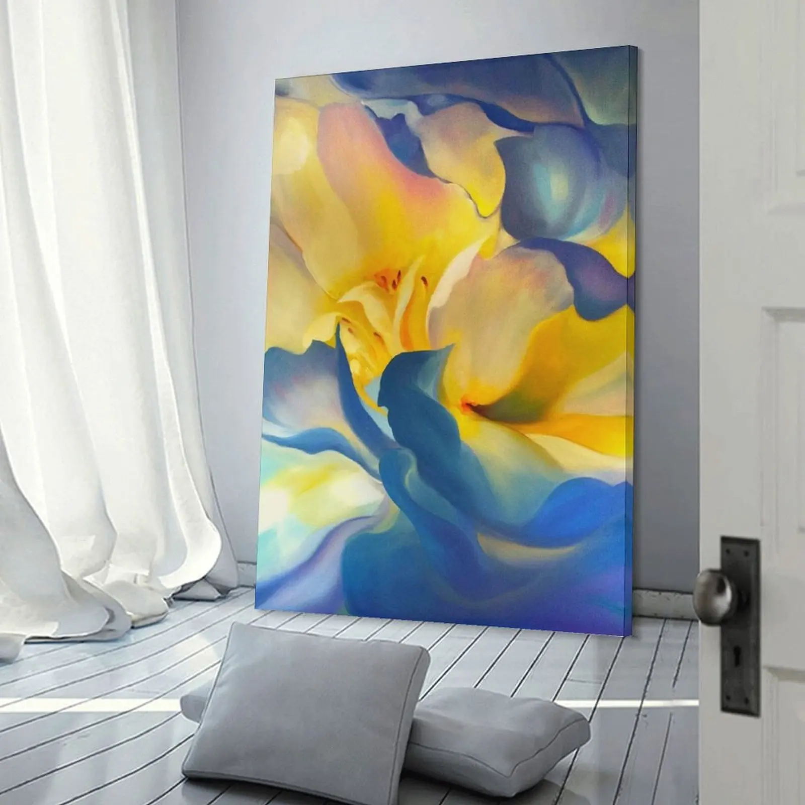 Сквош цветы искусство жоржегии O'keeffe живопись холст картина Декор для комнаты