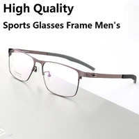 2022 new high quality titanium glasses frame mens outdoor sports eyeglasses women non slip screwless myopia optical eyewear