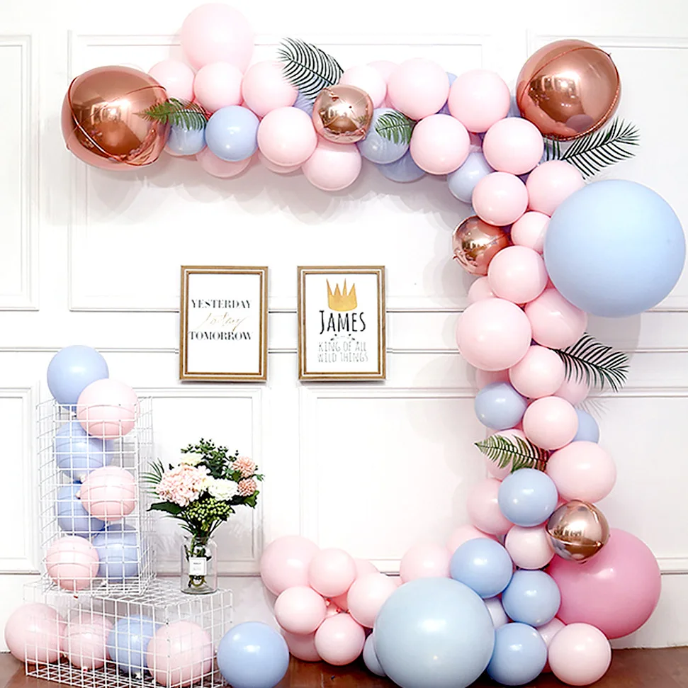 

Arche Ballon Macaron Balloon Chain Package Birthday Wedding Party Background Wall Decoration Ramadan Festival