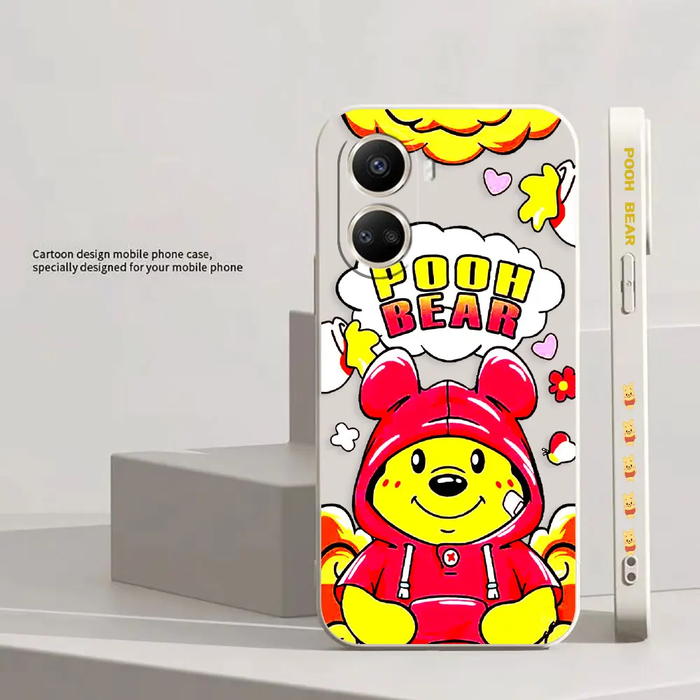 Забавный чехол для телефона P-Pooh B-Bear Huawei NOVA 9 8 7 6 5I 5 4 3 3I 2 SE Y70 Y7 Y9 2019 PRO PLUS