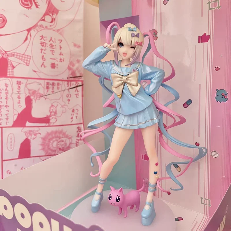 

Original Good Smile Figure Pop Up Parade Kangel Needy Girl Overdose Virtual Uploader 17cm Pvc Action Anime Model Toys For Gifts