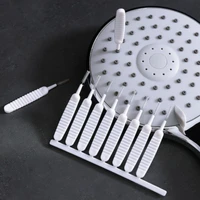 creative japanese style mini hole cleaning brush bathroom shower head water outlet small brush anti clogging brush 10 packs