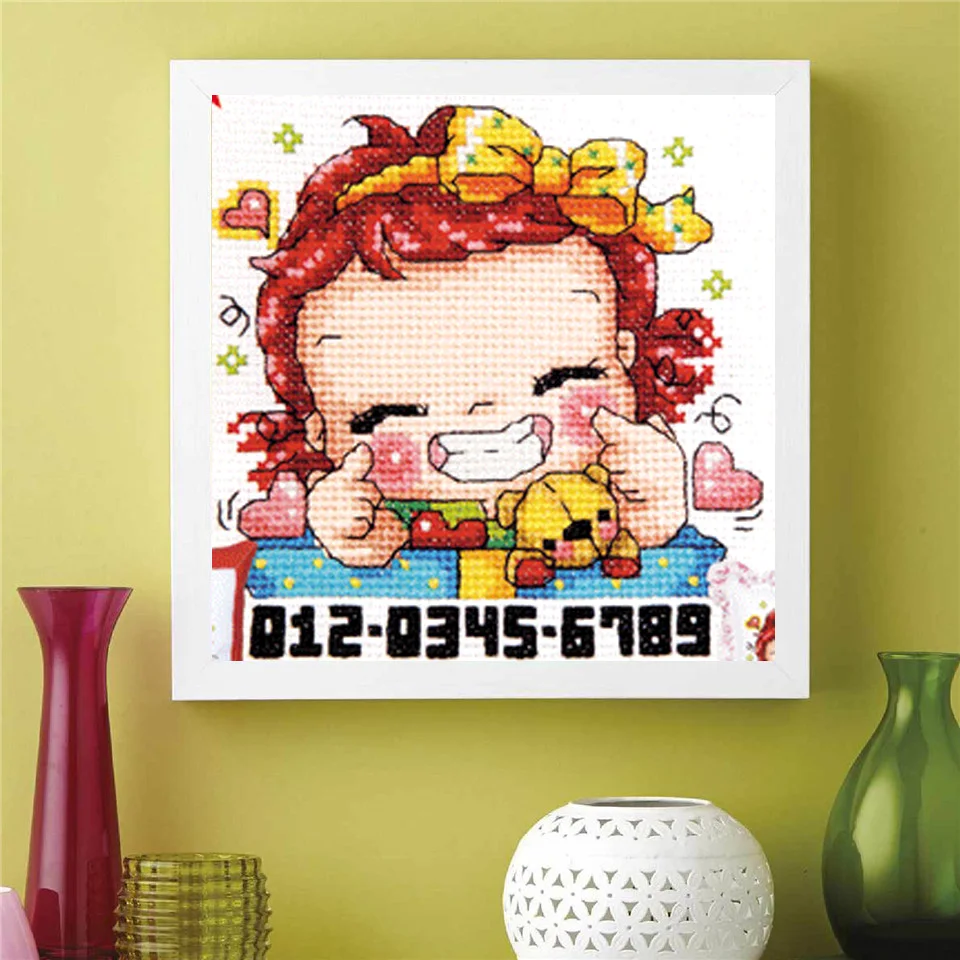 

Cross Stitch Set Chinese Cross-stitch Kit Embroidery Needlework Craft Packages Cotton Fabric Floss New Designs EmbroiderySO438