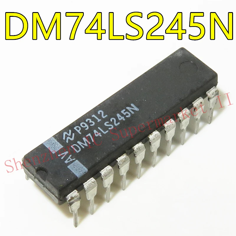 

5 шт./лот DM74LS245N DIP 3-state Octal Bus Transceiver