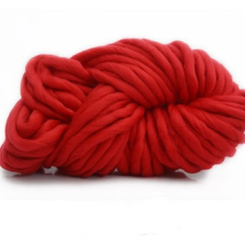 

1pcs Iceland Wool Yarn Super Thick DIY Hat Scarf Scarf Wool 250g/ball Hand-woven Blanket Coarse Wool Bulky Yarn for Knitting