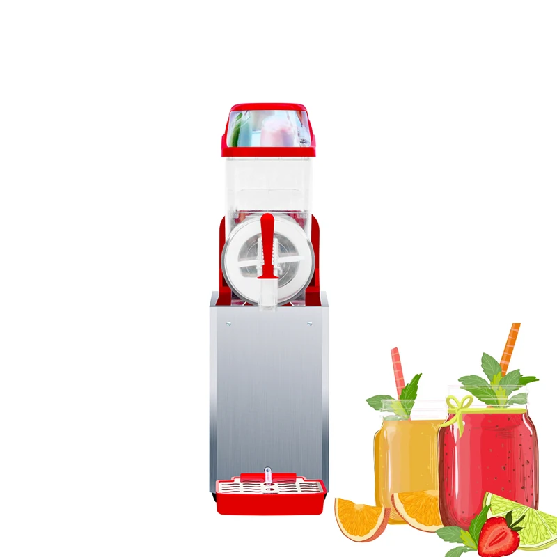 

By DHL Free Shipping Single Cylinder Beverage Machine Commercial Snow Melting Machine Slush Cold Drink Machine