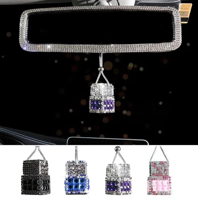 

Car Perfume Pendant 1 Piece Car Hanging Air Freshener Fragrance Perfume Bottle Pendant Delicate Gift For Birthday Thanksgiving