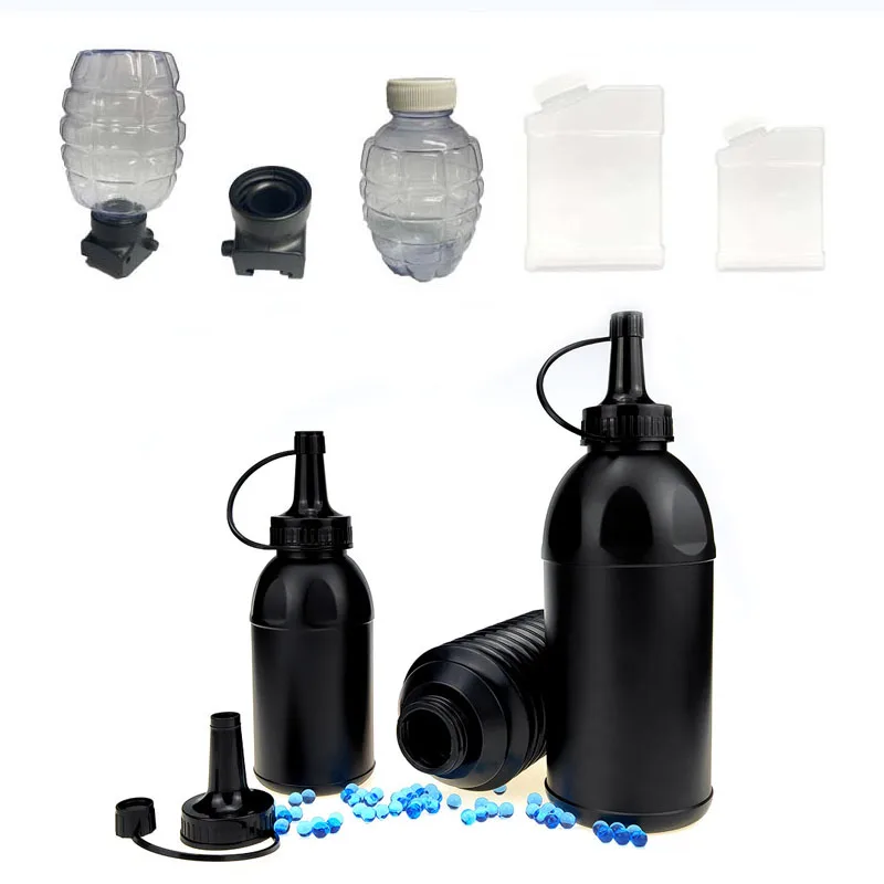 

Toy Gun Bullet Water Balls Beads Bullet Feeder Refill Ammo Gel Splatter Ball Ammo Storage Bottle Water Balls Bullets Gel Ball