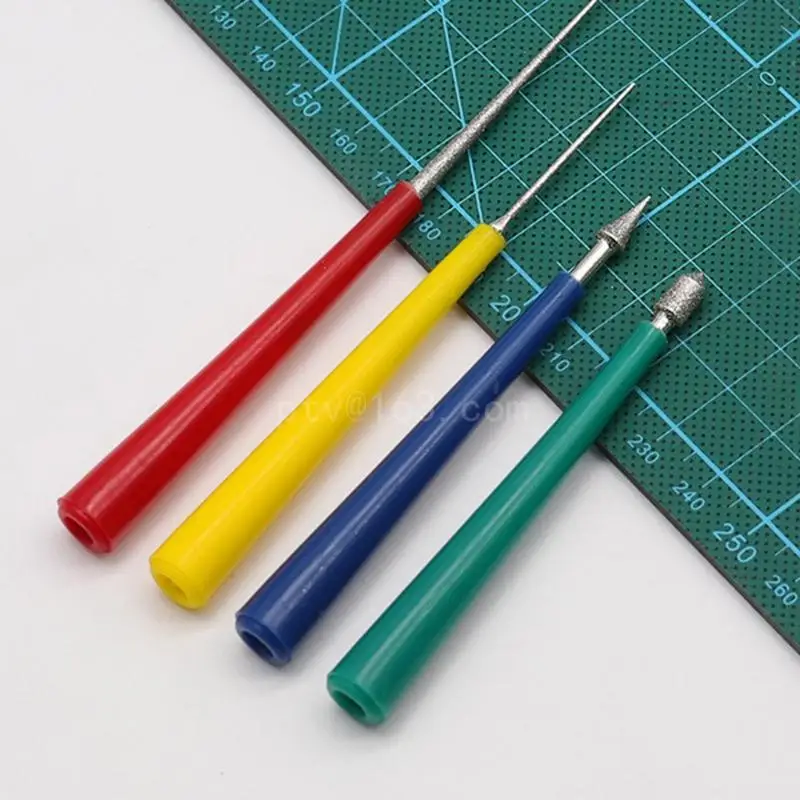 Развертка для бисера с алмазным наконечником открывалка бусин ручная развертка