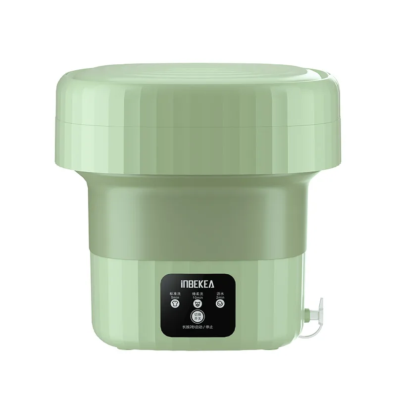 

Folding Washing Machine For Clothes With Dryer Feaction Washing For Socks Underwear Mini Washing Machine With Drying Centrifuge