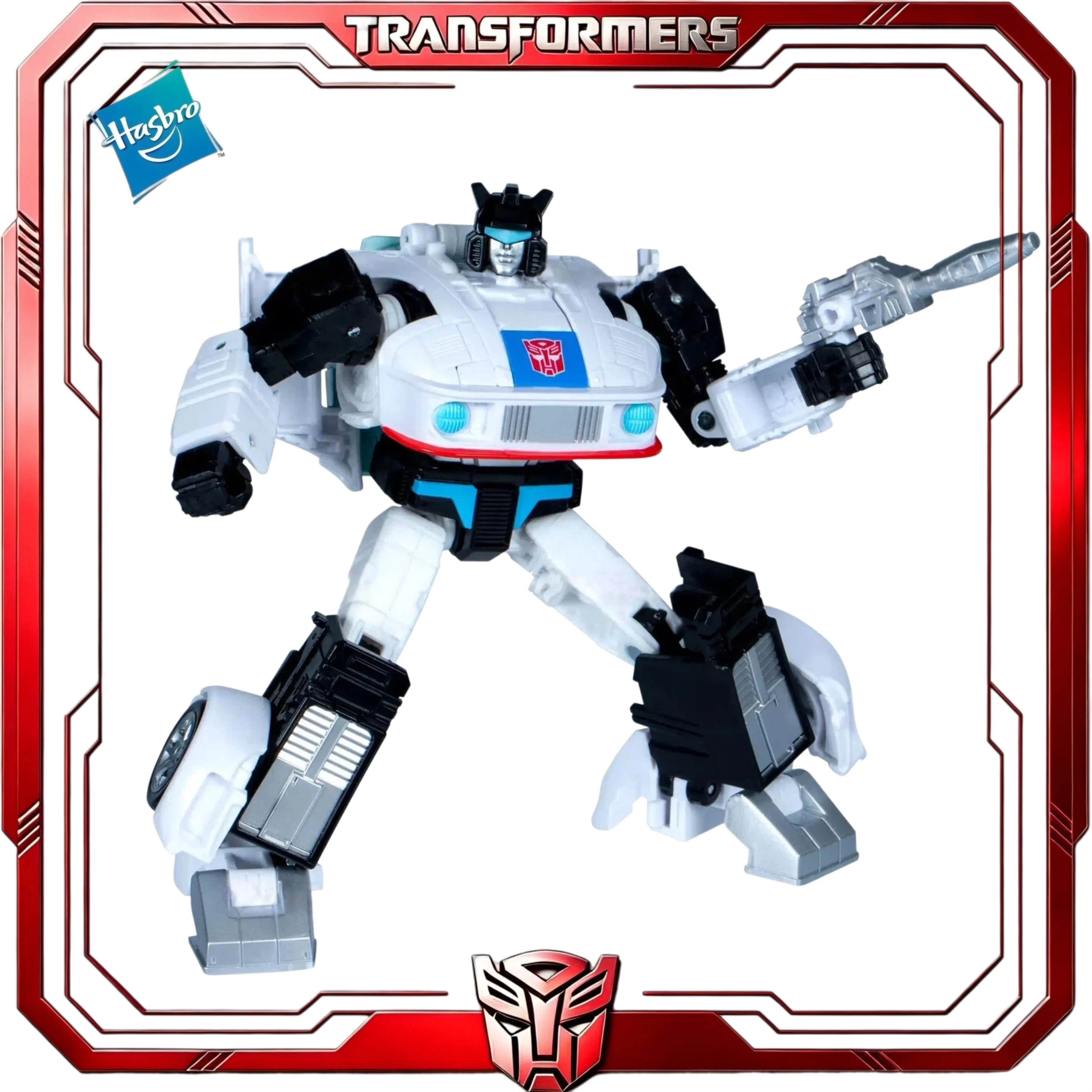 Фото В наличии: Коллекционная фигурка Transformers Studio Series 86-01 Jazz Hasbro Deluxe Class, игрушка-подарок для фанатов №2