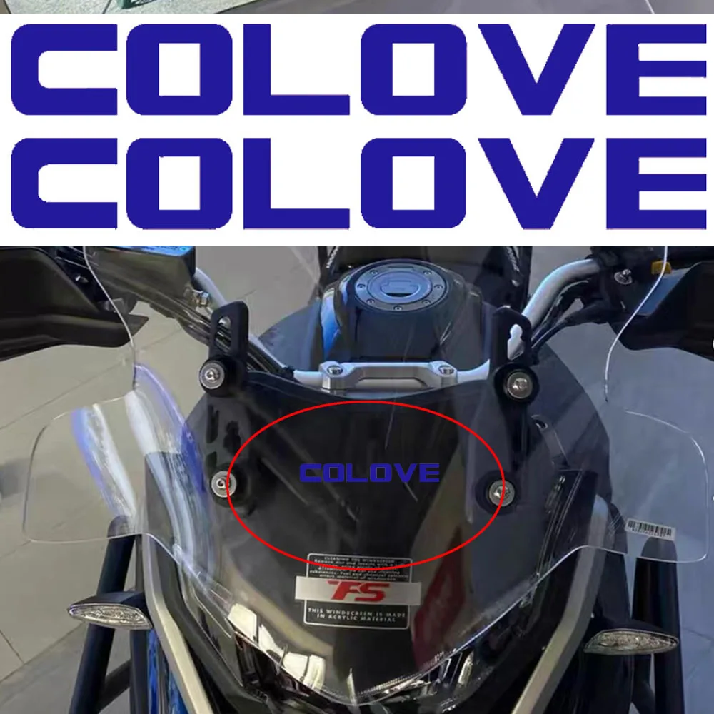 

For Colove 500X 450 Rally KY400X KY500X KY500F Motorcycle Reflective Motor Bike Decal Waterproof Sticker