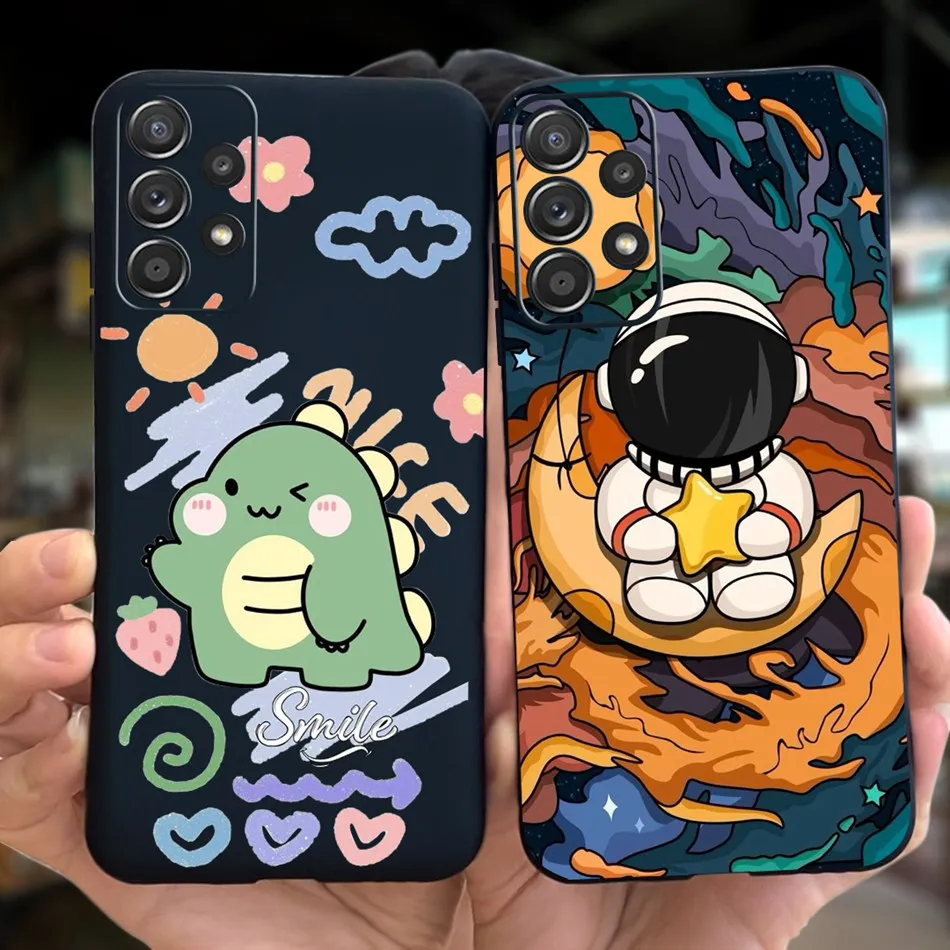 Милый мультяшный Желейный чехол для Samsung Galaxy A13 4G A23 мягкий силиконовый из ТПУ Φ 5G