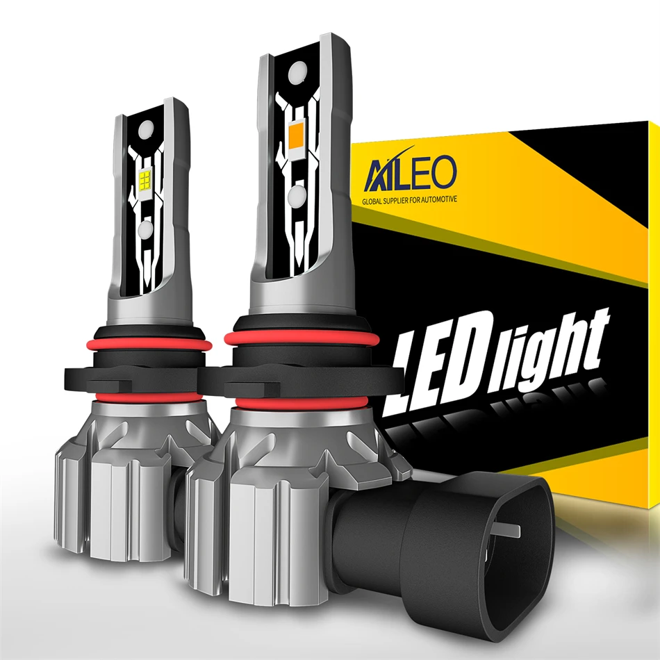 

Светодиодные Противотуманные Фары 12000 Лм, Высокой Интенсивности, Совместимые С CANBUS, H7 H8 H11 9005 9006, Желтые/белые