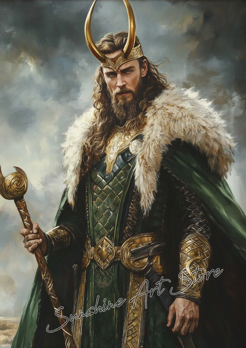 

Настенный постер скандинавских богов