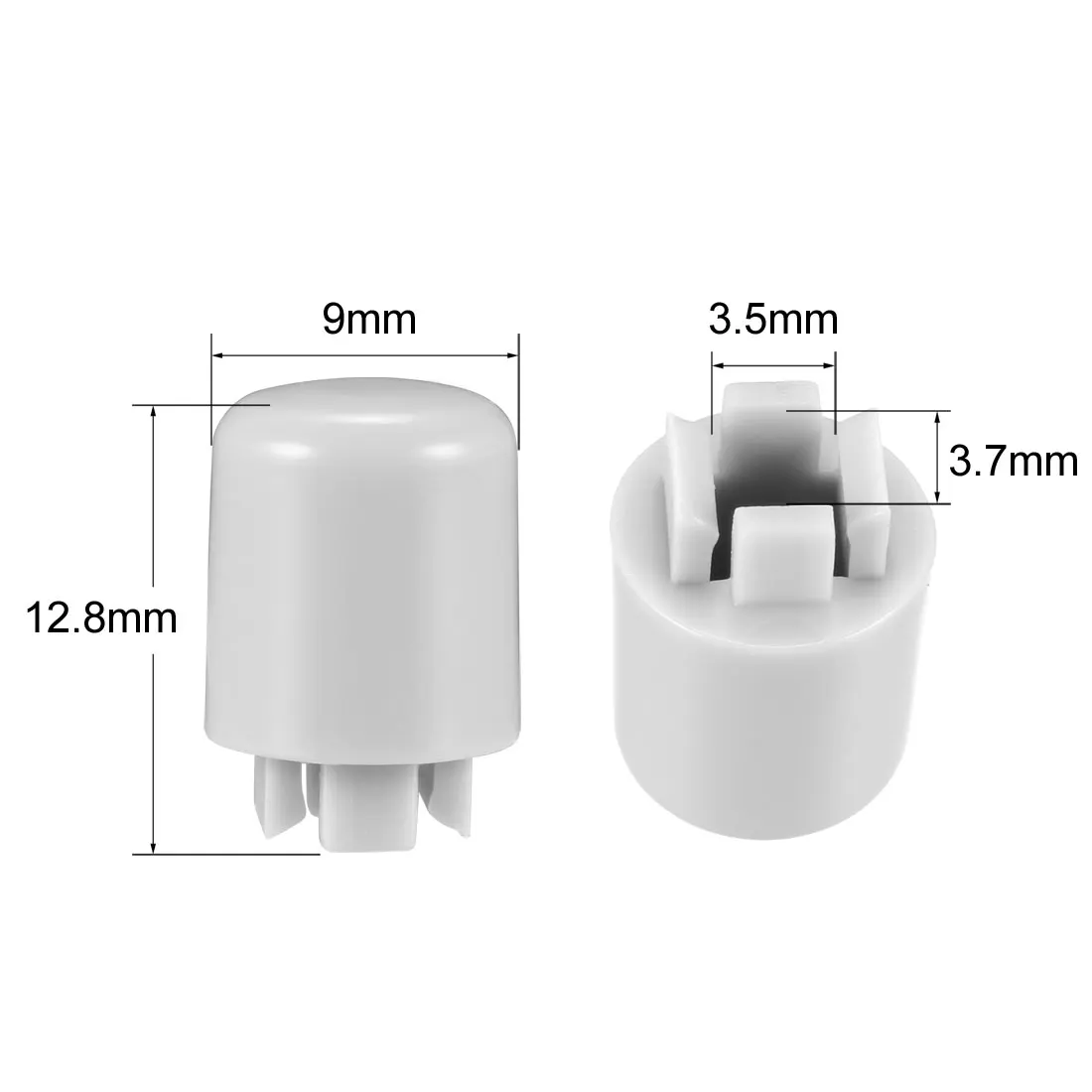 

Тактильная Крышка для кнопочного выключателя, 9x12,8 мм, 20 шт.
