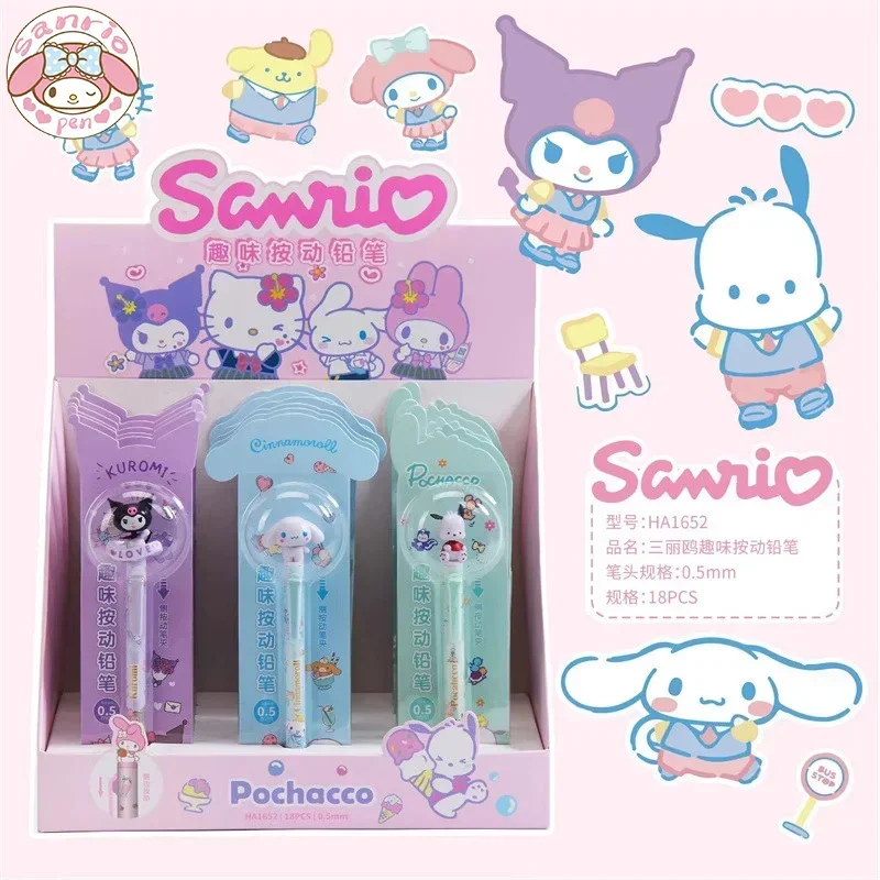 

Карандаш Sanrio механический, 0,5 мм, 6/18 шт.