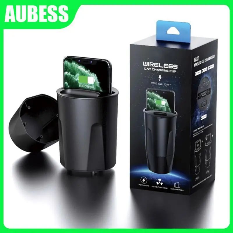 

Car Wireless Charger 15w Wireless Fast Charging Fire Retardant Raw Materials Charger Intelligent Heat Dissipation Cooling Fan