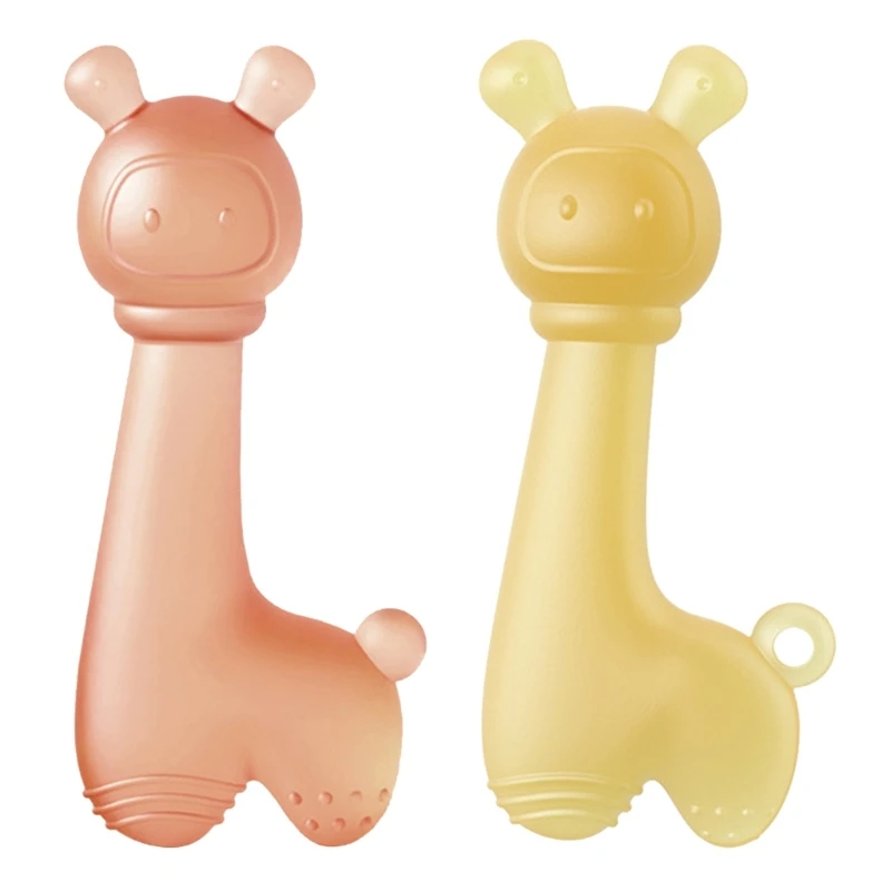 

Мультяшные альпаки, детская игрушка для прорезывания зубов, мягкая и силиконовая пустышка для младенцев, жевательная игрушка