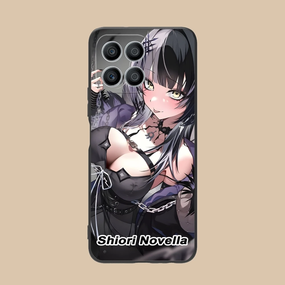 Shiori Novella Fashion Mobile Cell Phone Case for Huawei Honor 90 80 70 60 50 30 20 10 9 8 7 Pro S SE Lite 5G Black Cover Shell