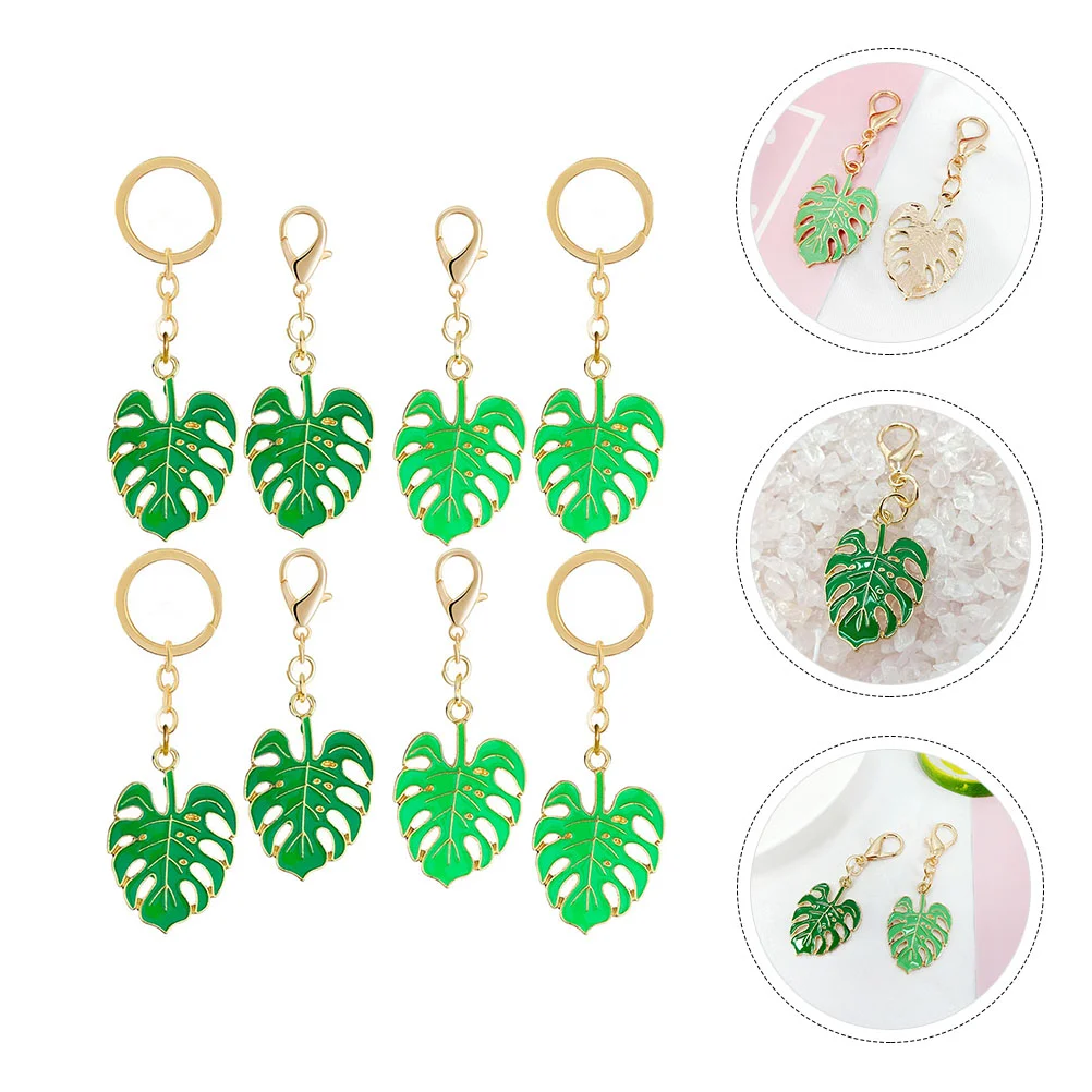 

Leaf Keychain Creative Pendant Fashion Holder Hanging Keyring Decoration Car Aesthetic keychains Bag accessories