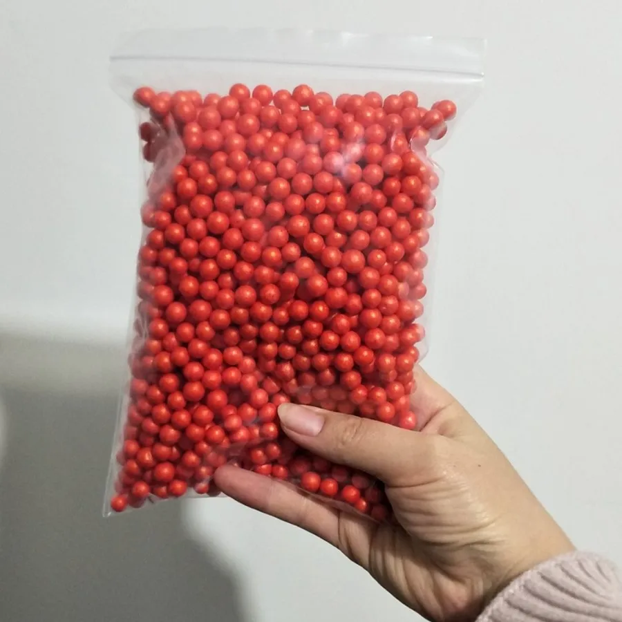 

Пенопластовые бусины 7-9 мм, 22 цвета, 13000 шт