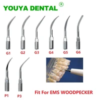 10pcs dental air scaler tip ultrasonic scaler handpiece scaling tip periodontics endodontics tips fit for ems woodpecker scaler