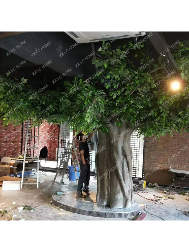 Имитация дерева искусственные деревья большой торговый центр гостиница
