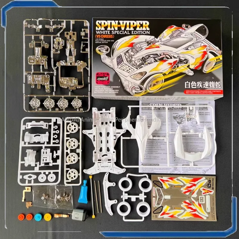 Фото Специальное предложение: FM-AVS Jedi Chariot Rapid Belly Snake Big Mac DIY — Сборная гоночная электрическая модель на четырех колесах, коллекционная аниме-фигурка №5