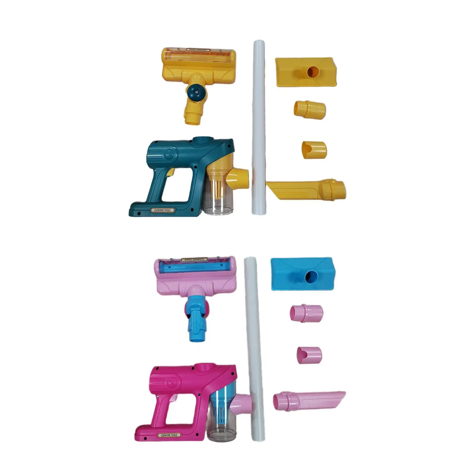 Kids Vacuum Cleaner Fun Kitchen Toy Appliances Set Pretend Housekeeping