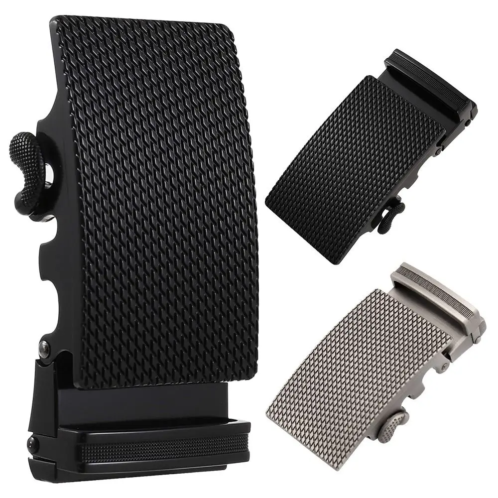 

Durable Replacement Casual Holeless End Bar Classic Waistband Head 36mm Pin Buckle Belt Automatic Buckles