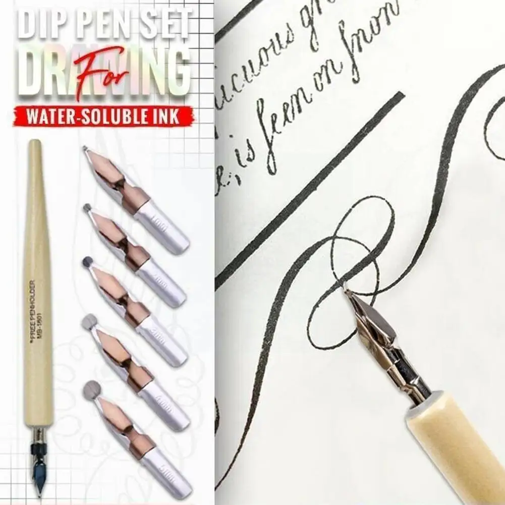 

5pcs Nib Fountain Pen Universal Other Pen You Can Use Series Stationery Replace The Student Pen Supplies Other Tip The W9t2