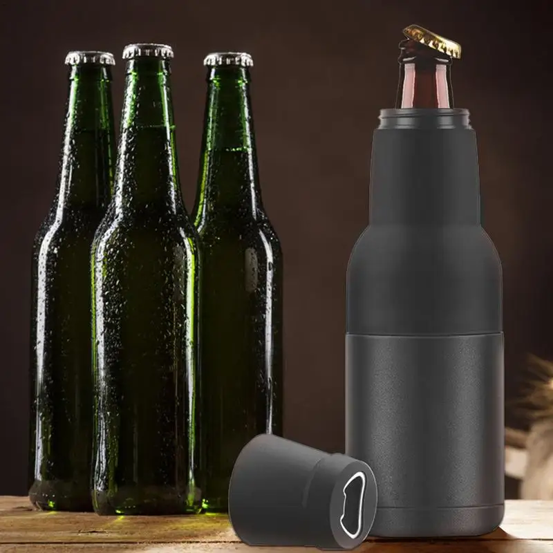 Beer Bottle Insulators Stainless Steel Bottle Cooler With Be
