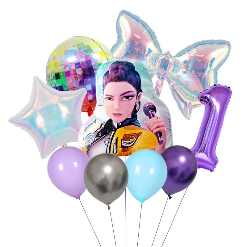 

MINISO Алюминиевый воздушный шар Кpop Demon Hunters