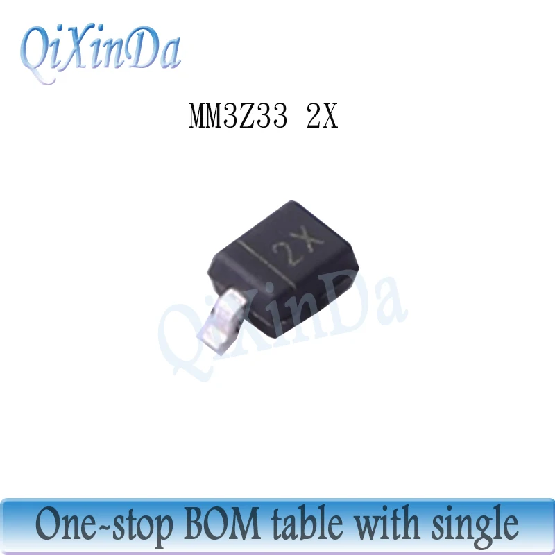 100 шт. SMD Diodo Zener MM3Z24 MM3Z27 MM3Z30 MM3Z33 MM3Z36 MM3Z39 MM3Z47 MM3Z51 MM3Z56 MM3Z62 MM3Z68 MM3Z75 SOD-323