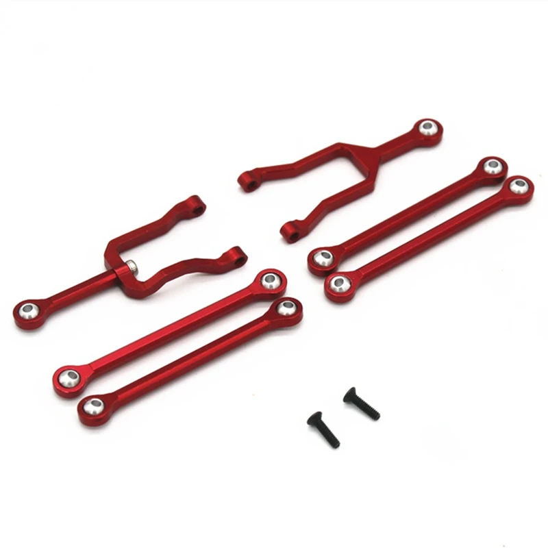 

Металлический Тяговый стержень, соединительный стержень для Kyosho Mini-Z Mini Z 4X4 Jimny 1/18, обновленные детали для радиоуправляемого гусеничного авт...