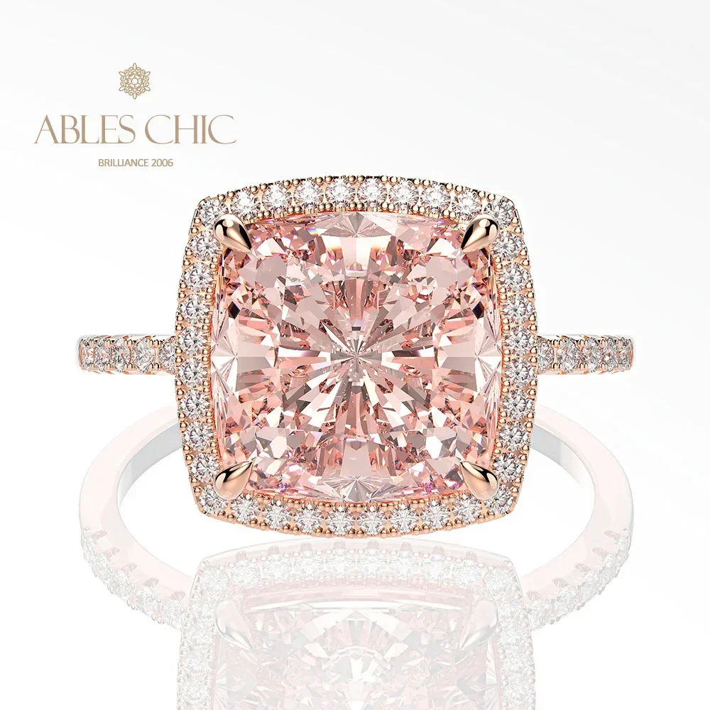 Серебряное коктейльное кольцо с розовым сапфиром S2R1S2R0944