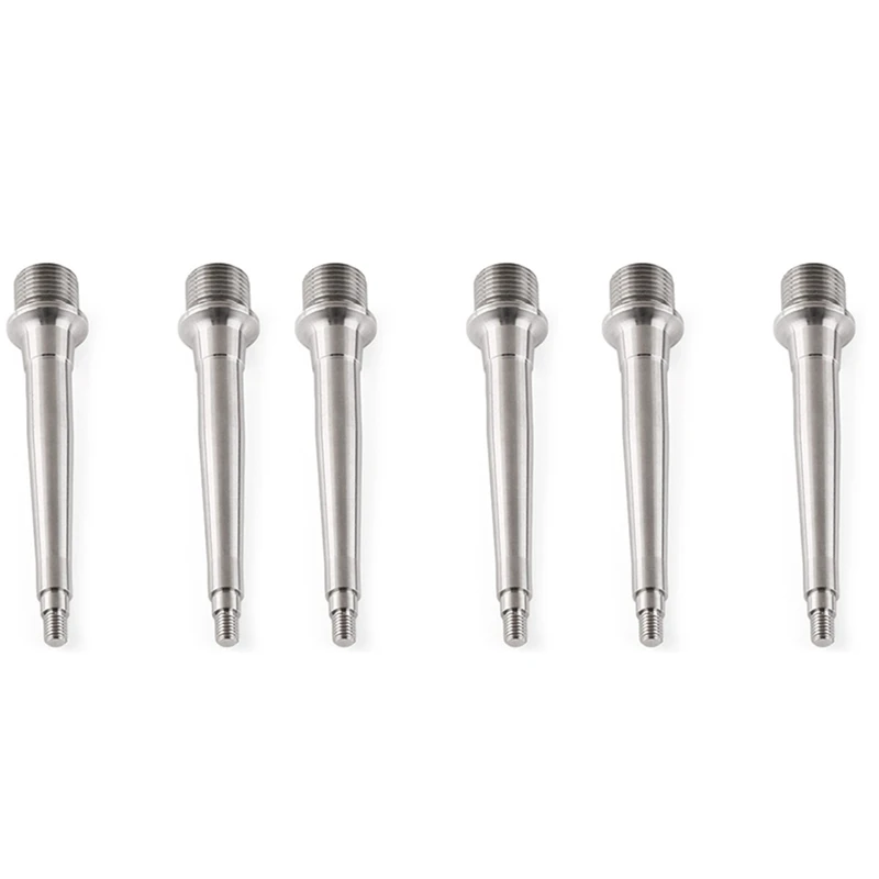 

6Pcs 93Mm Titanium/Ti Spindle/Axles Foot Shaft Pedals Bearing Titanium Pedal Shaft Titanium Alloy Pedal Core