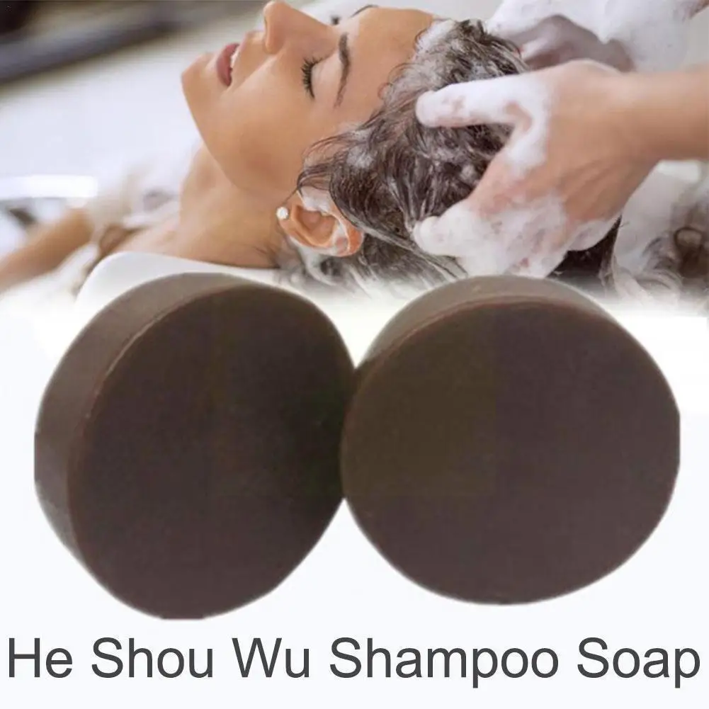

Polygonum Hair Darkening Shampoo Soap Bar Repair Gray Hair Hair Shampoo He Shou Wu Black Soap Color Essence To Soap White C2A6